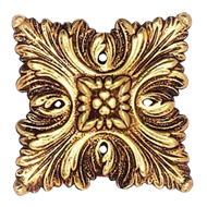 Furniture Carving - 55mm - Old Gold Fin