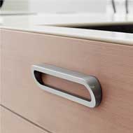 ARENA Cabinet Handle - 160mm - Bright C