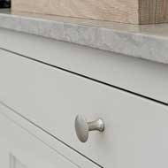 CASTLE Cabinet Knob - 36mm - Antique Gr