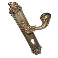 BRILLIANT Diam Mortise Handle on Plate 