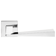 CONICA Mortise Handle on Rose - Chrome 