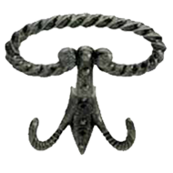 Coat Hanger - Antique Brass Finish