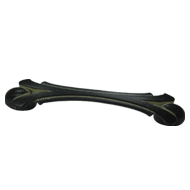 Cabinet Handle - 96mm - Rustic Ivory Fi