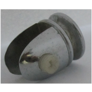 Glass Bracket - 9mm - CP Finish
