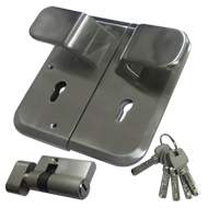 MP2-S Glass Lock - Single - Matt SS Fin