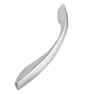 DOLPHIN Cabinet Handle - Inox Look - 16