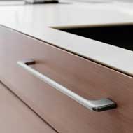 DOPPIA Cabinet Handle - Inox Look - 256
