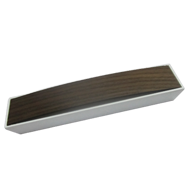 Cabinet Combi Dark Wood Handle - 35X150
