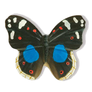 Butterfly Cabinet Knob - 38mm - Multico