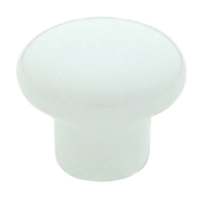 Cabinet Knob - 25mm - White Colour