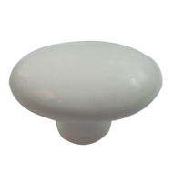 Ceramic Cabinet Knob - 55mm - White Col