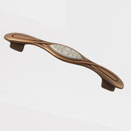 Cabinet Handle - 96mm - Natural Bronze 