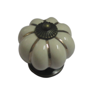 Cabinet Knob (Small) - Off White & Anti