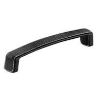 Cabinet Leather Handle - Black Colour -