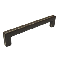 Cabinet Leather Handle - Brown Leather 