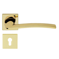 ALA Door Lever Handle - Patine Matt Fin