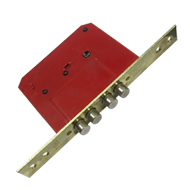 Door Lock 4 Bolt Lock Star Key - Polish