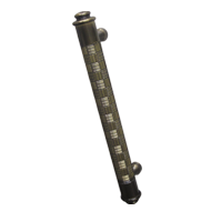 Door Pull Handle - 300mm - Antique Bras