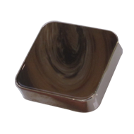 Cabinet Knob - Horn/Chrome Finish - 40X