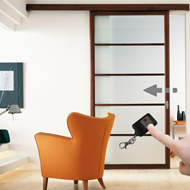 Automatic Sliding Door Fitting with Rem