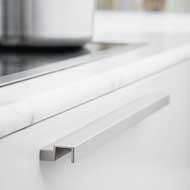 FLOW Cabinet Handle - 50mm - Inox Look 