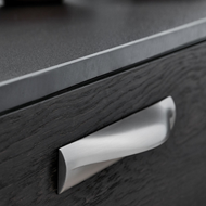 HALF Cabinet Handle - 160mm - Inox Look