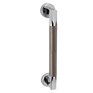 TUBE Door Pull Handle - Graphite & Sati