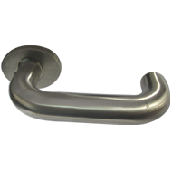 Oval Tube Lever Handle - Stainless Stee