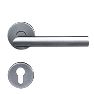 Oval Tube Lever Handle - Polished Chrom