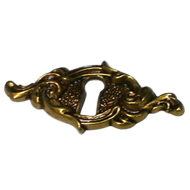 Escutcheon Key Hole - Valenza Gold Fini