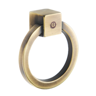CASTLE - Cabinet Ring - Shaded Bronze F