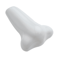 Body Line Nose Cabinet Knob - White col