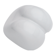 Body Line Cabinet Knob - White color