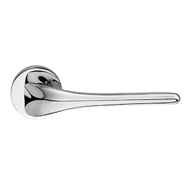 SPIRIT Mortise Handle on Rose - Chrome 