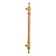 Bombay Door Pull Handle With Rose - Gol