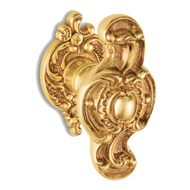 LISBONA Door Knob on rose with escutche