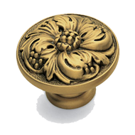 BOTTICELLI Cabinet Knob - 24K Gold Fini