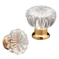 ARUM Glass Cabinet Knob - 30x30 - Gold 