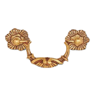 Cabinet Handle and Pull with rose - 54x
