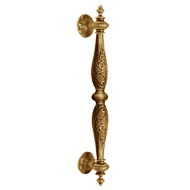 Napoli Door Pull Handle - Patine Finish