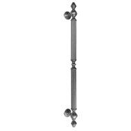 Impero Door Pull Handle - Antique Iron