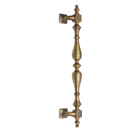 Pistoia Door Pull Handle - Raw Gold Fin