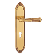 Volterra  Door Lever Handle on plate - 