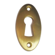 Key Hole - Satin Gold Finish