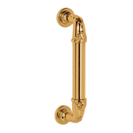 GINEVRA Door Pull Handle - Old Gold Fin