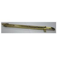 Window Stay - 12 Inch - Gold Finish