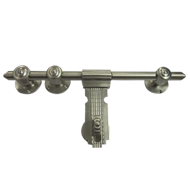 Pyramid Aldrop - 12 Inch - SS Finish