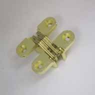 Concealed Hinge - 45X12mm - Gold Plated