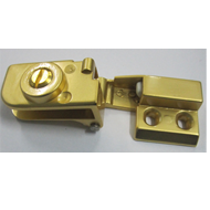 Glass Hinge - 6mm - Gold Finish