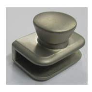 Glass Knob Without Hole - 8mm - SS Fini